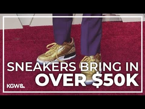 Rare Nike sneakers bring in over $50K for Portland Rescue Mission