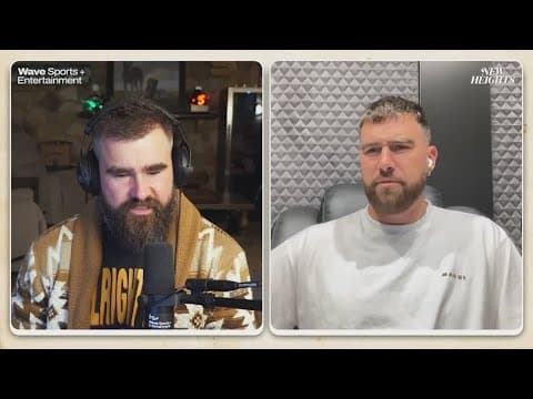 Travis Kelce addresses being booed at the Mavs game