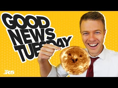 The Sun is smiling? And what recession?? It's Good News Tuesday Nov. 1st 2022