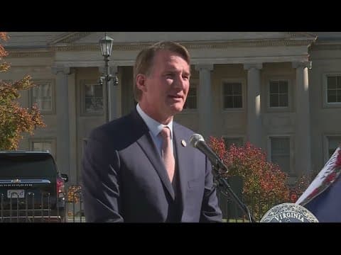 Gov. Youngkin reacts to Republicans losing control of the Virginia state senate
