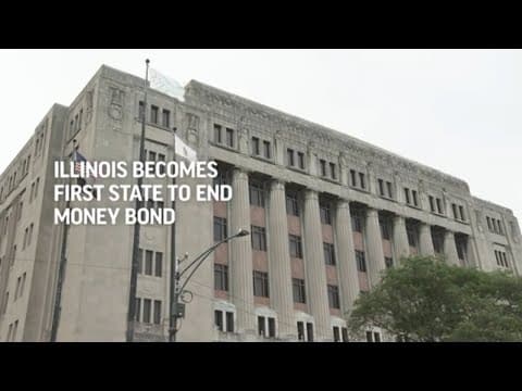 Illinois becomes first state to eliminate cash bail as a condition of pretrial release