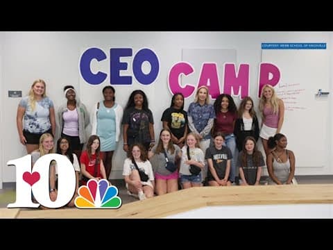 Webb hosts CEO camp for young women