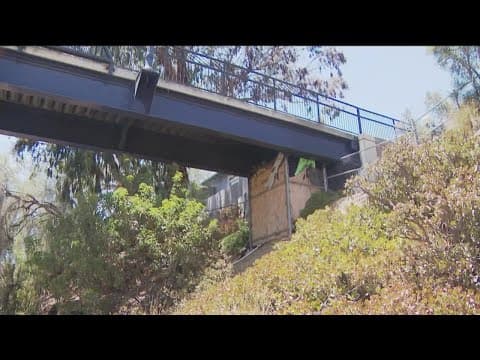 Neighbors upset about trash and encampments at Vermont Street bridge