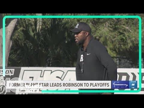 Former top NFL draft pick leading Robinson High School to new heights