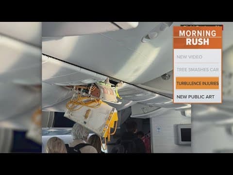Passengers injured during extreme turbulence