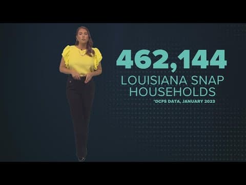 The Breakdown: 460,000 Louisiana families losing pandemic-era SNAP benefits Wednesday