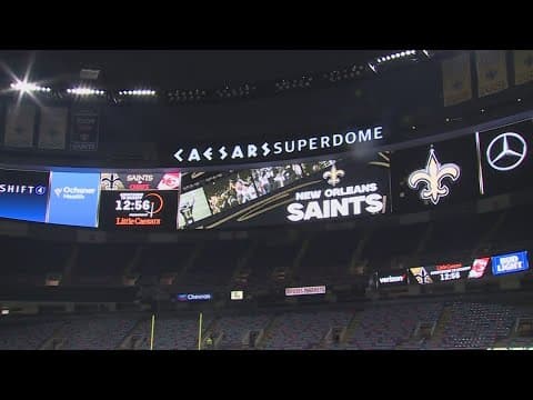 Saints prep for preseason opener in the Superdome