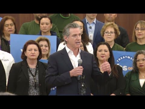 Governor Gavin Newsom visits San Diego to rally support for Prop 1