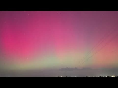 Northern Lights dip south, spotted in Lubbock, Texas