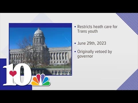 ACLU looks to block anti-trans bill blocking gender-affirming care for youth