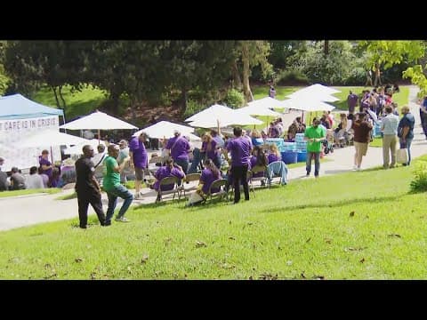 Healthcare Workers hold Labor Day rally La Mesa