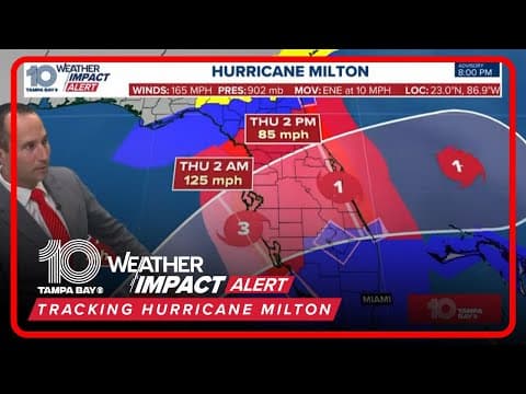 Hurricane Milton update: Tuesday, Oct. 8, 2024