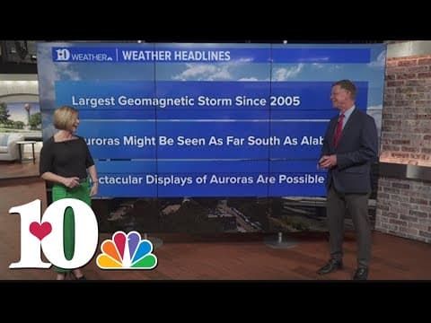 You could see the Northern Lights tonight