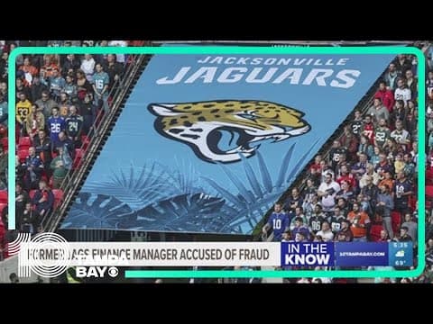 Ex-Jacksonville Jaguars employee accused of stealing more than $22 million from team