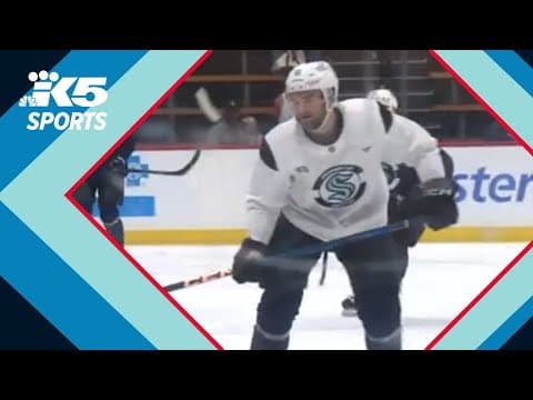 Shane Wright is in right place at right time to lead at Kraken rookie camp