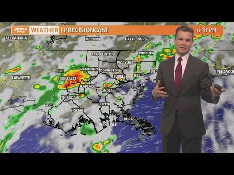 Weather: Not as hot with a few showers