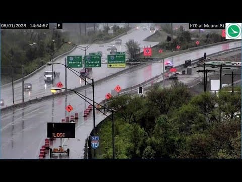 1 injured in shooting on I-70 near downtown Columbus