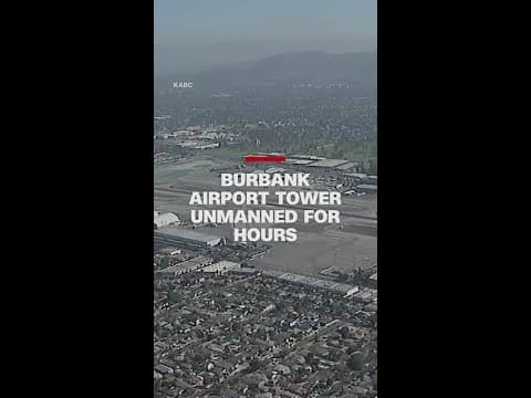 California airport tower left unmanned due to staff shortages during government shutdown
