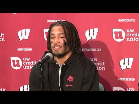 Jordan Hancock postgame interview | Ohio State-Wisconsin
