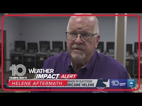 DeSantis issues executive order relaxing some voting rules to help those displaced by Helene