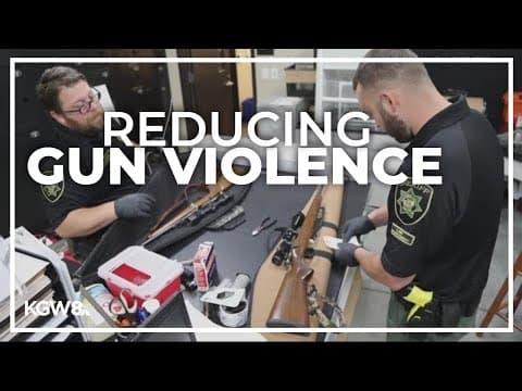 About 122 guns have been taken for safe keeping, the Multnomah County Sheriff's Office say