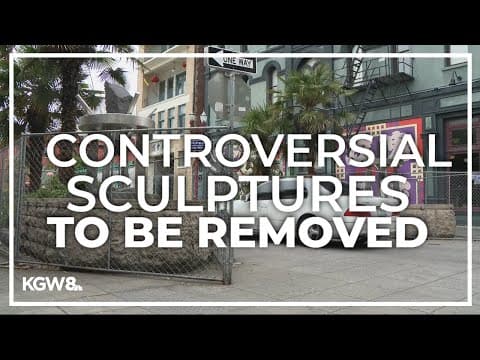 Public drug use leads to Chinese sculpture removal in Portland’s Old Town