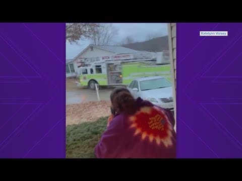 WATCH: Fire truck spins on icy road in Missouri