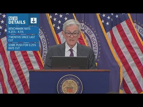 Federal Reserve keeps interest rates steady despite pressure from Trump