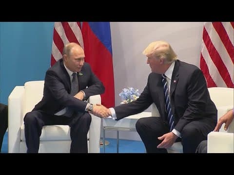President Trump set to meet with Russian President Vladimir Putin