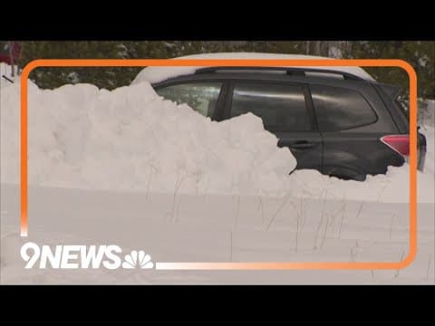 Colorado mountain residents dig out from 5 feet of snow