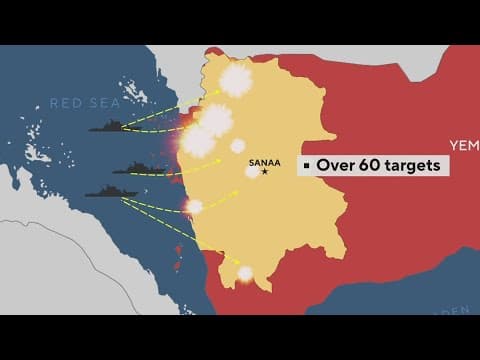 U.S., U.K. respond to Houthi attacks on commercial ships in the Red Sea