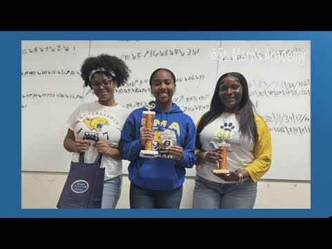 Tell Me Something Good| St. Mary's students win big at Math Fair