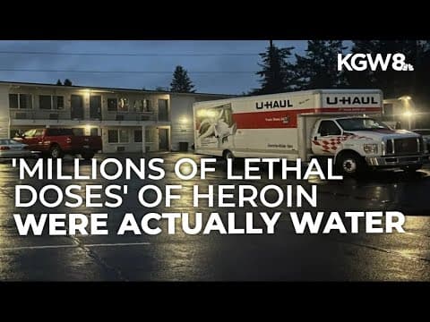 Historic drug bust in Portland lauded by federal authorities turns out to be mostly water