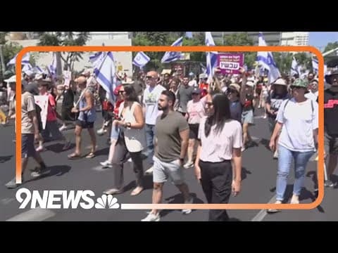 Israelis calling for ceasefire on Monday