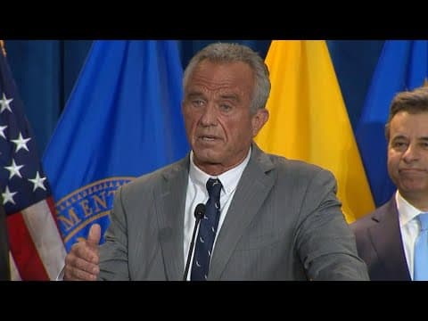 FULL SPEECH: RFK Jr. announces plans to ban commonly used food dyes