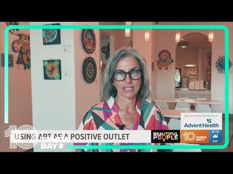 Single mom uses her art as a positive outlet, hopes to inspire joy within the community