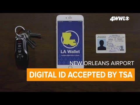 TSA to begin accepting Digital IDs at New Orleans Airport