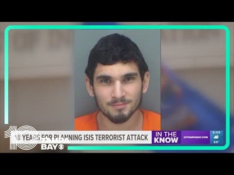 ISIS supporter who planned Tampa Bay attack sentenced