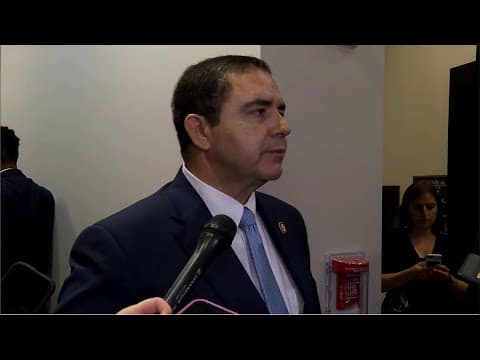 INTERVIEW: Rep. Henry Cuellar talks to reporters about being carjacked in Washington DC