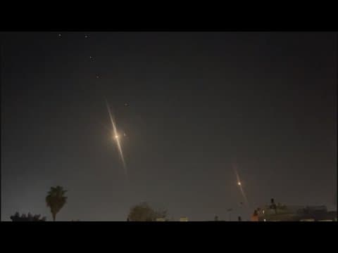 Iran fires over 300 drones, missiles at Israel in attempted attack