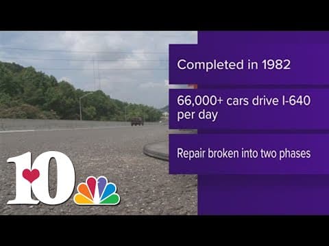 TDOT: I-640 Reconstruction Project slowed due to unexpected changes