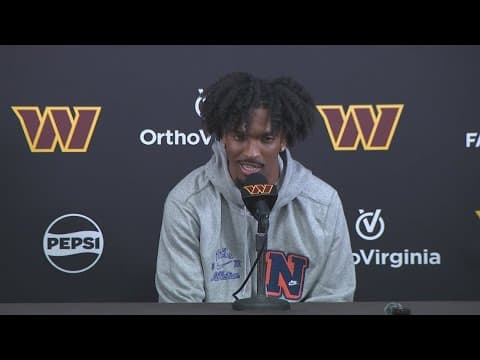 Commanders QB Jayden Daniels admits to butterflies before NFL debut