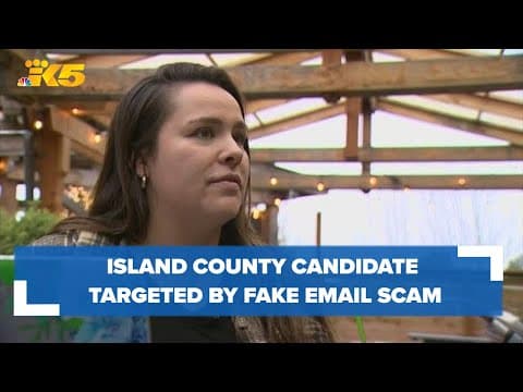 Island County candidate targeted by fake email scam