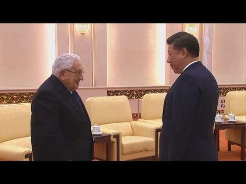 Henry Kissinger, secretary of state under Presidents Nixon and Ford, dies at 100