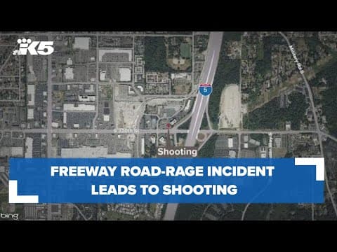 Federal Way police search for suspect of road-rage shooting