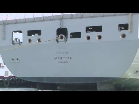 San Diego leaders speak out on the ordered renaming of USNS Harvey Milk