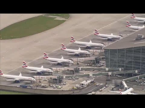 London's Heathrow Airport resumes flights after fire, power outage