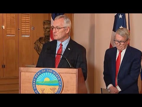 'A natural leader': DeWine nominates Jim Tressel as his pick for Ohio lieutenant governor