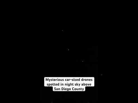 After drone sightings in New Jersey, people are seeing similar objects in Southern California.