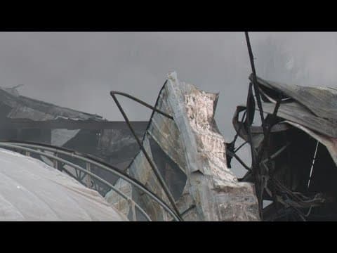 Crews contain fire at Timbuk Farms in Licking County